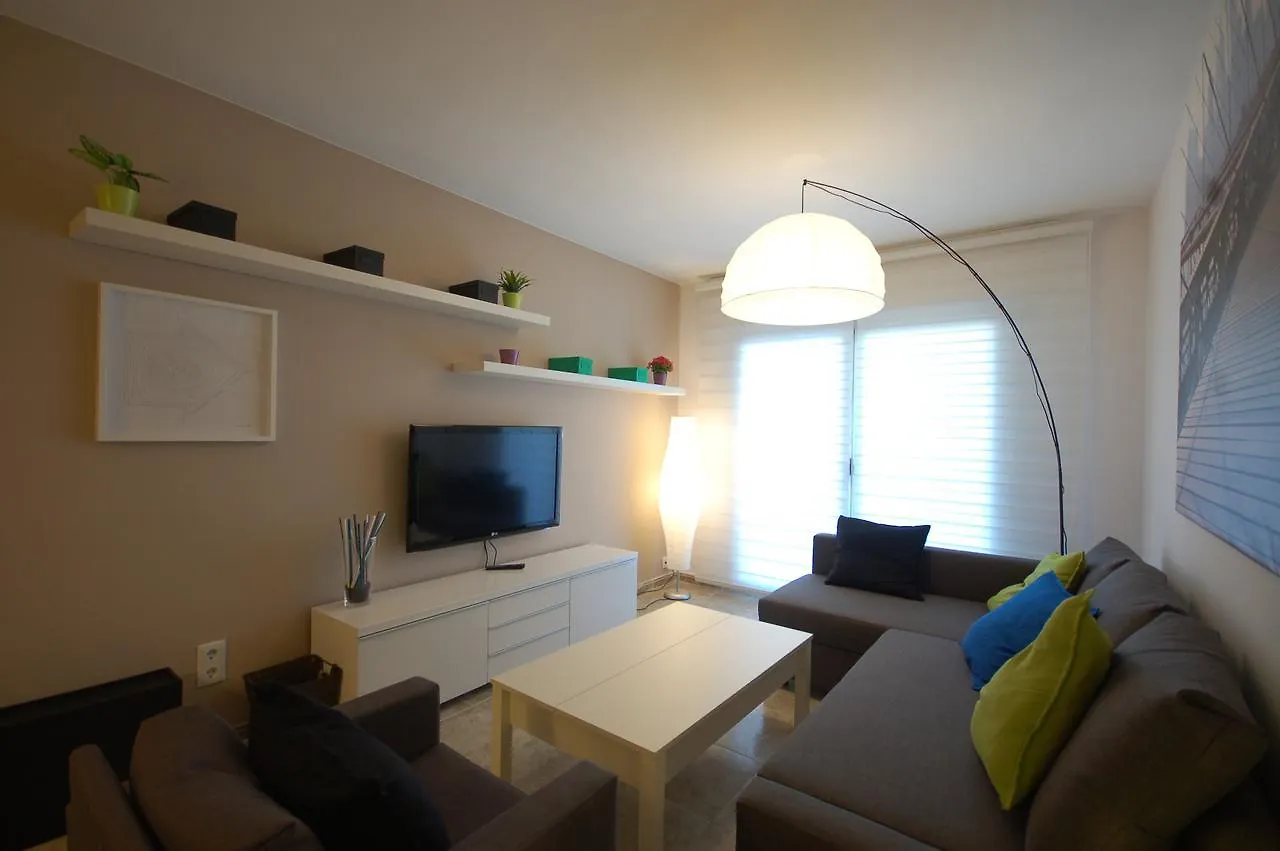 Lets Holidays New Flat Beachfront In Castelldefels 0*,